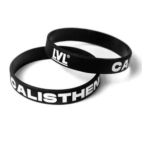 Pulsera de silicona CALISTHENICS LVL® BLACK